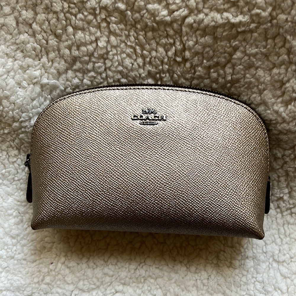 Coach makeup bag